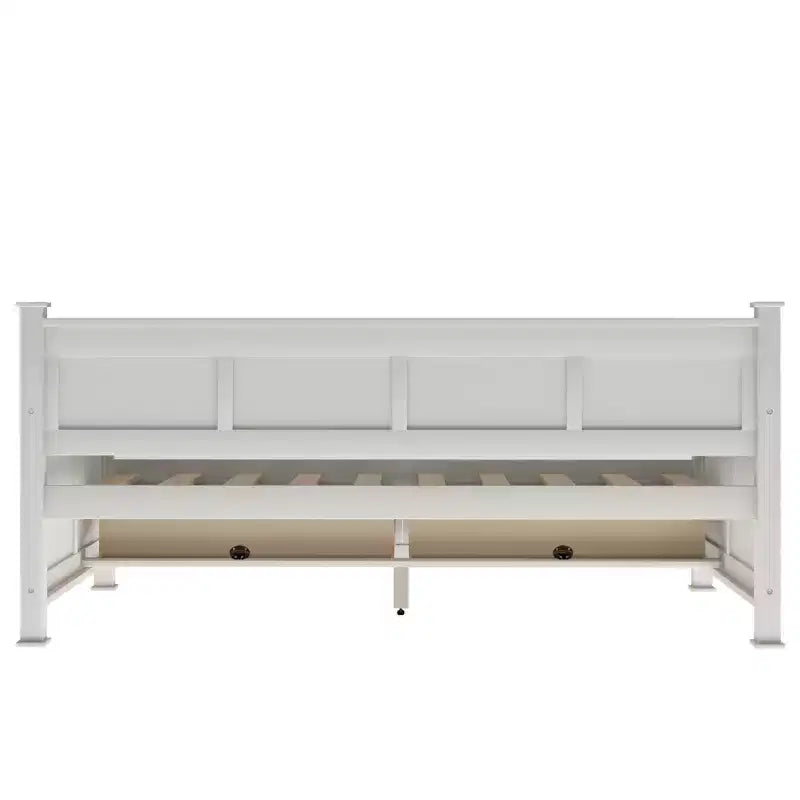 Modern and Rustic Casual Style Twin Size Wood Daybed