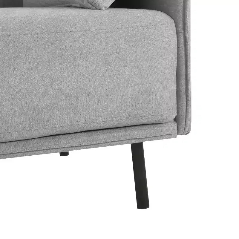39-Inch Vintage Lounge Chair with Polyester Upholstery, Solid Wood Frame and Steel Legs, for Relaxation