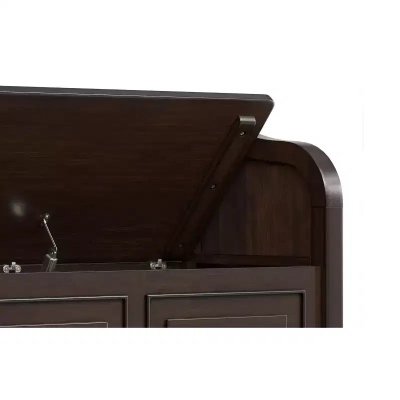 Hampshire SOLID WOOD 56 inch Wide Traditional Wide Entryway Storage Bench