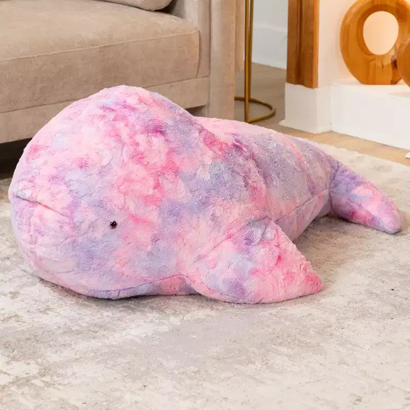 Marina the Whale Sea Buddy Large Kids Stuffed Animal Bean Bag and Pouf