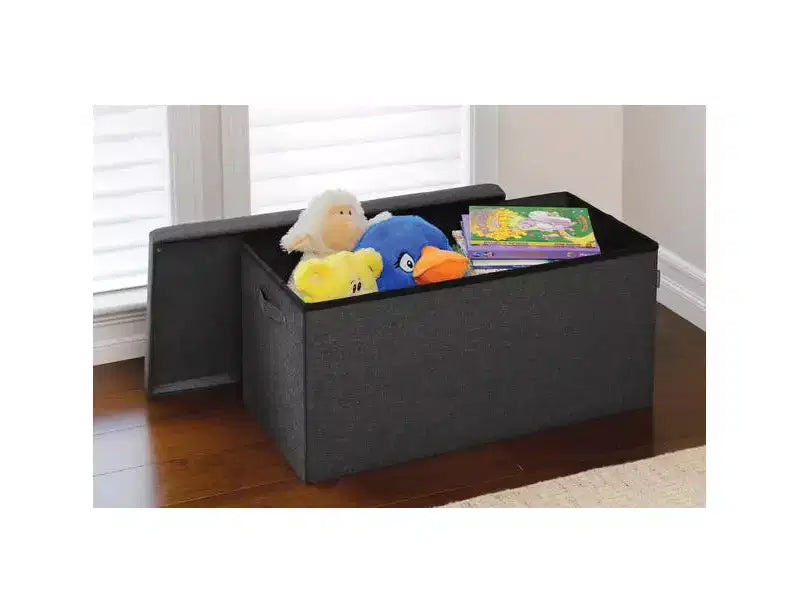 Channel Tufted Storage Trunk with Handles, 30 W x 15.7 D x 15.7 H