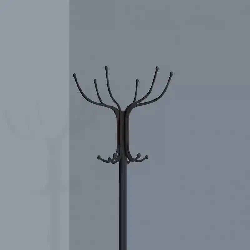70 Metal Coat Rack 12 Hooks with Umbrella Holder Hall Tree