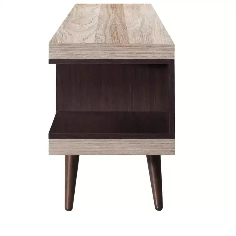 70.87 in. Wood TV Stand with 5 Storage Shelves Fits TV's up to 75 in.