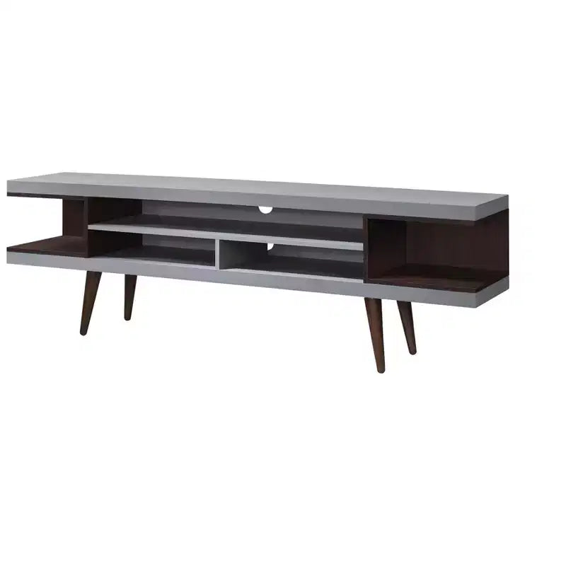 70.87 in. Wood TV Stand with 5 Storage Shelves Fits TV's up to 75 in.