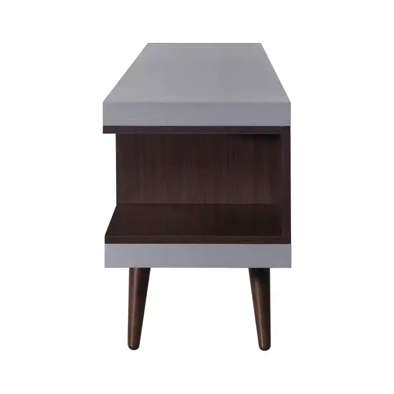 70.87 in. Wood TV Stand with 5 Storage Shelves Fits TV's up to 75 in.