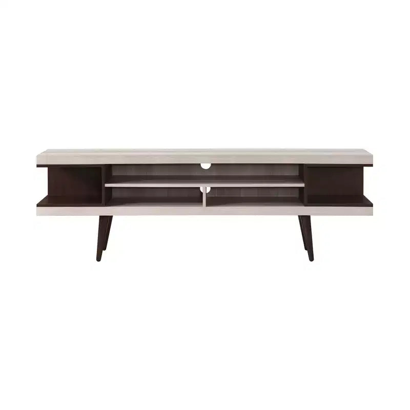 70.87 in. Wood TV Stand with 5 Storage Shelves Fits TV's up to 75 in.
