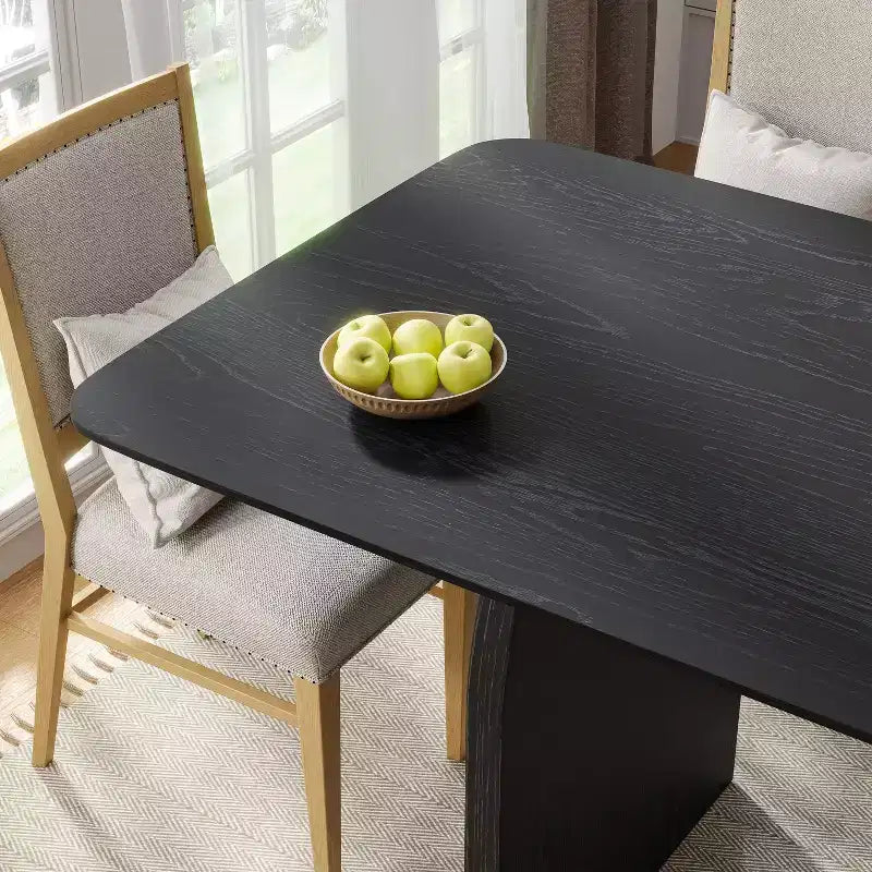 Modern Wood Kitchen Table Dining Room Table