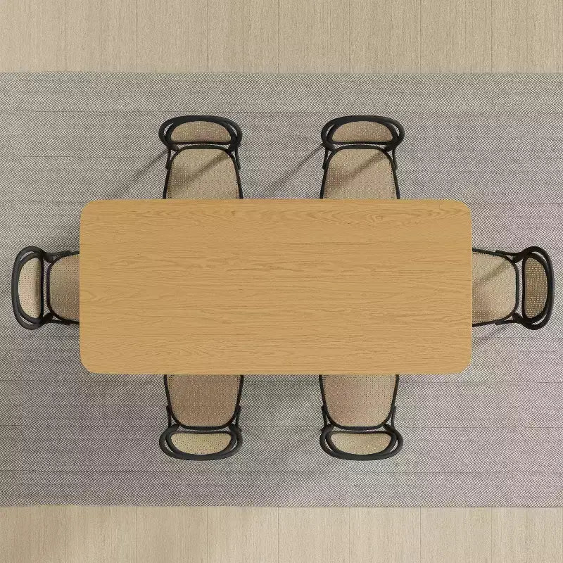 Modern Wood Kitchen Table Dining Room Table