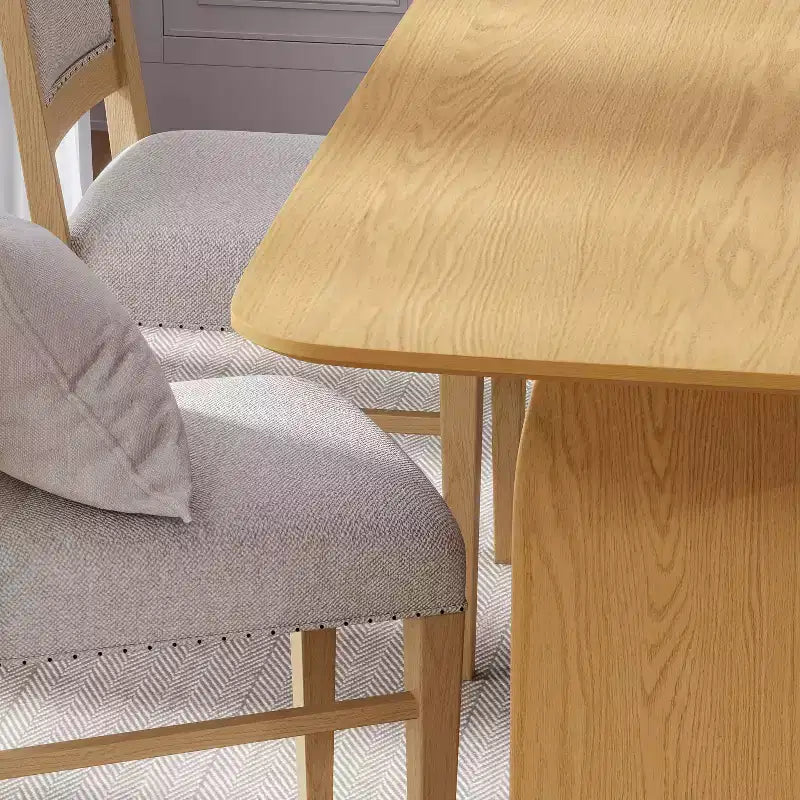 Modern Wood Kitchen Table Dining Room Table