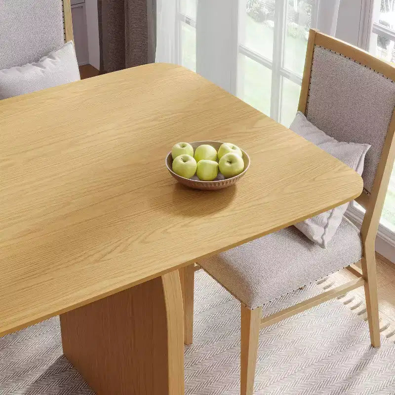 Modern Wood Kitchen Table Dining Room Table