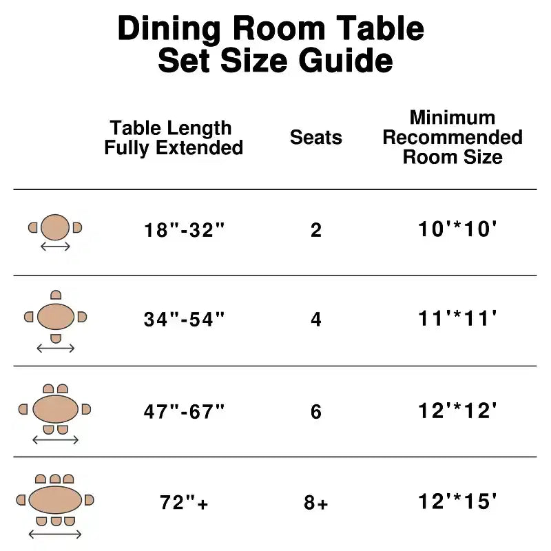 Modern Wood Kitchen Table Dining Room Table